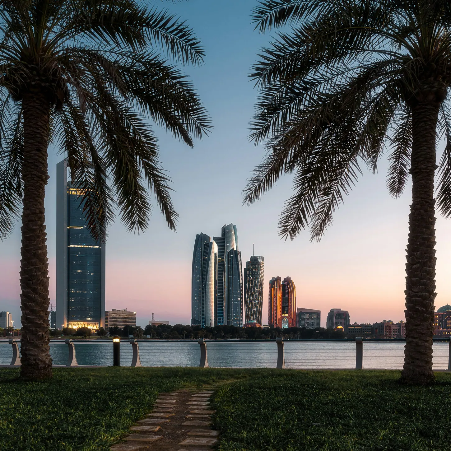 Abu Dhabi architecture and skyline