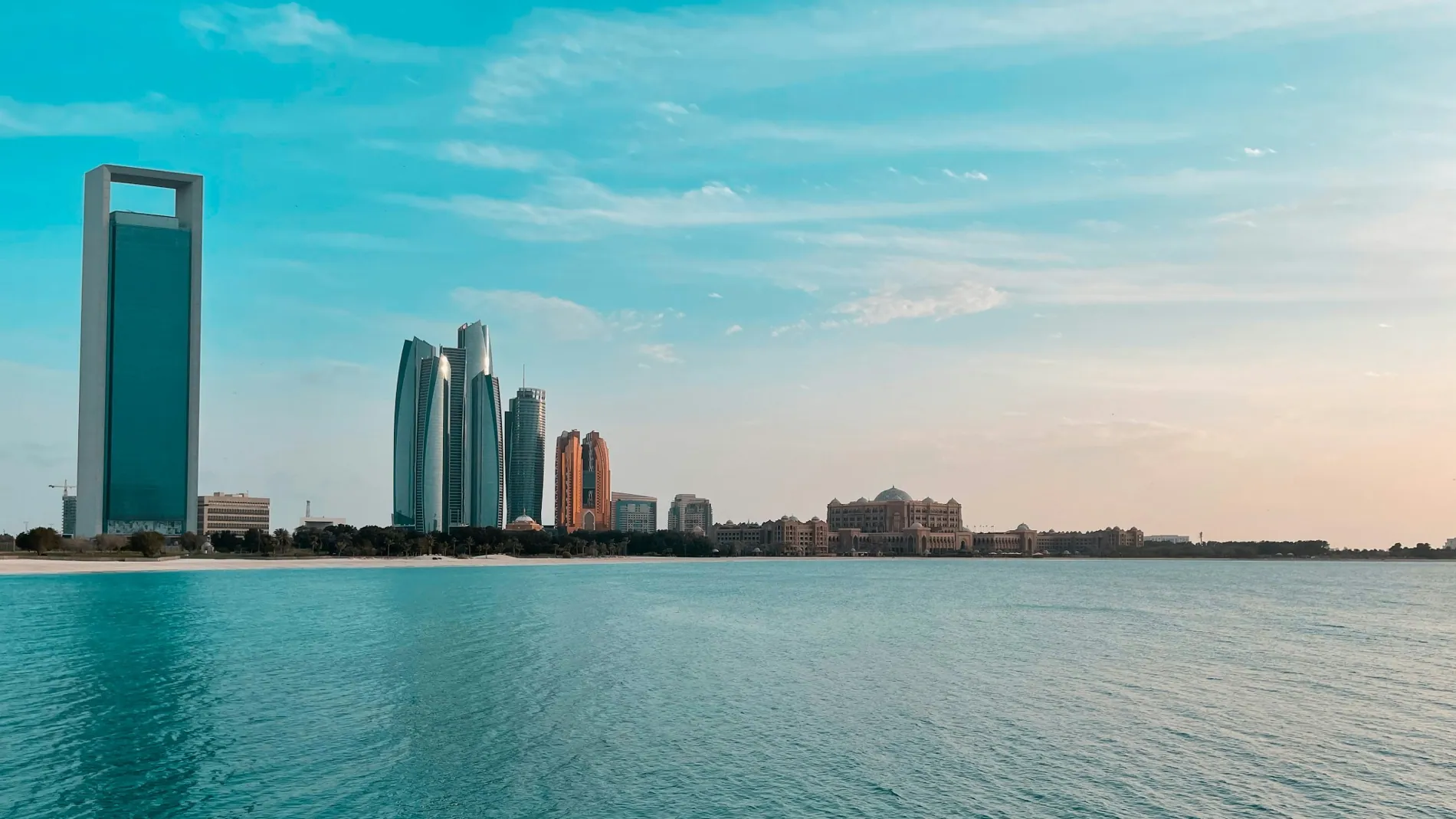 Abu Dhabi architecture and skyline