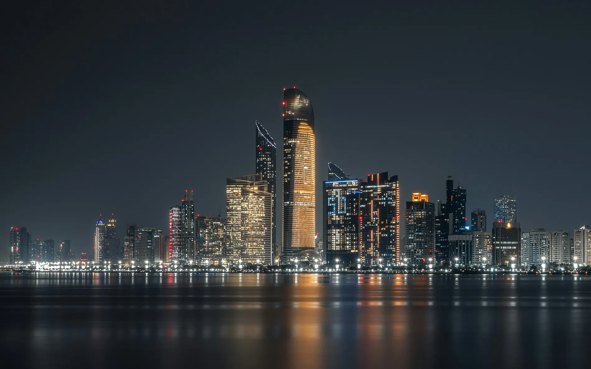 Abu Dhabi architecture and skyline