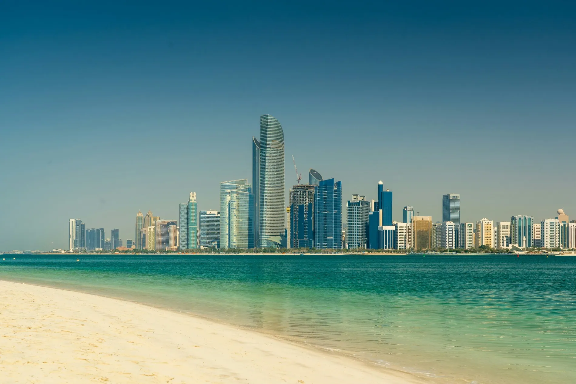 Abu Dhabi architecture and skyline