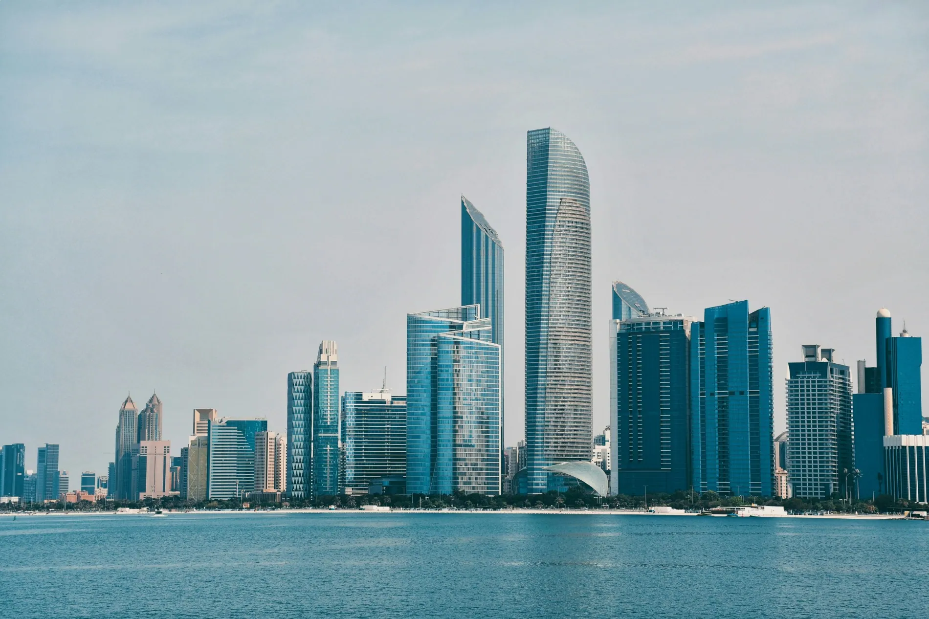 Abu Dhabi architecture and skyline